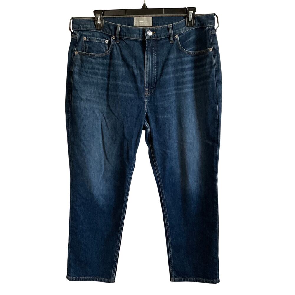 Everlane The Original Cheeky Dark‎ Wash Jeans - Size 34 Short